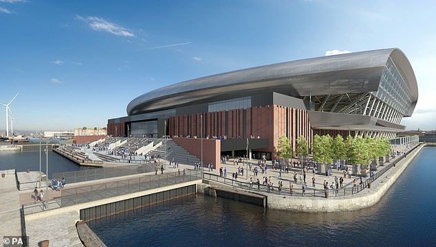 Everton isi construieste un stadion nou de 580 de milioane de euro! Cum va arata noua 