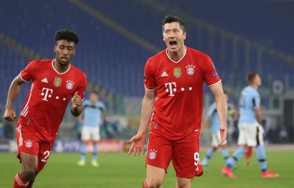 Lewandowski a ajuns in top 3 marcatori din Champions League! Doar Messi si Ronaldo il depasesc pe starul lui Bayern! Cate reusite are polonezul