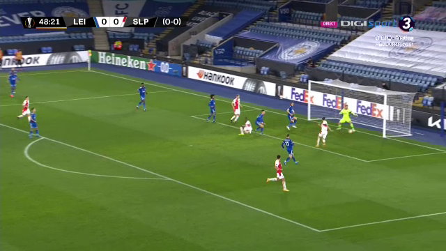 Pasa SUPERBA de gol pentru Stanciu! Slavia a dat lovitura in Anglia: a batut-o ACASA pe Leicester si merge in optimile Europa League