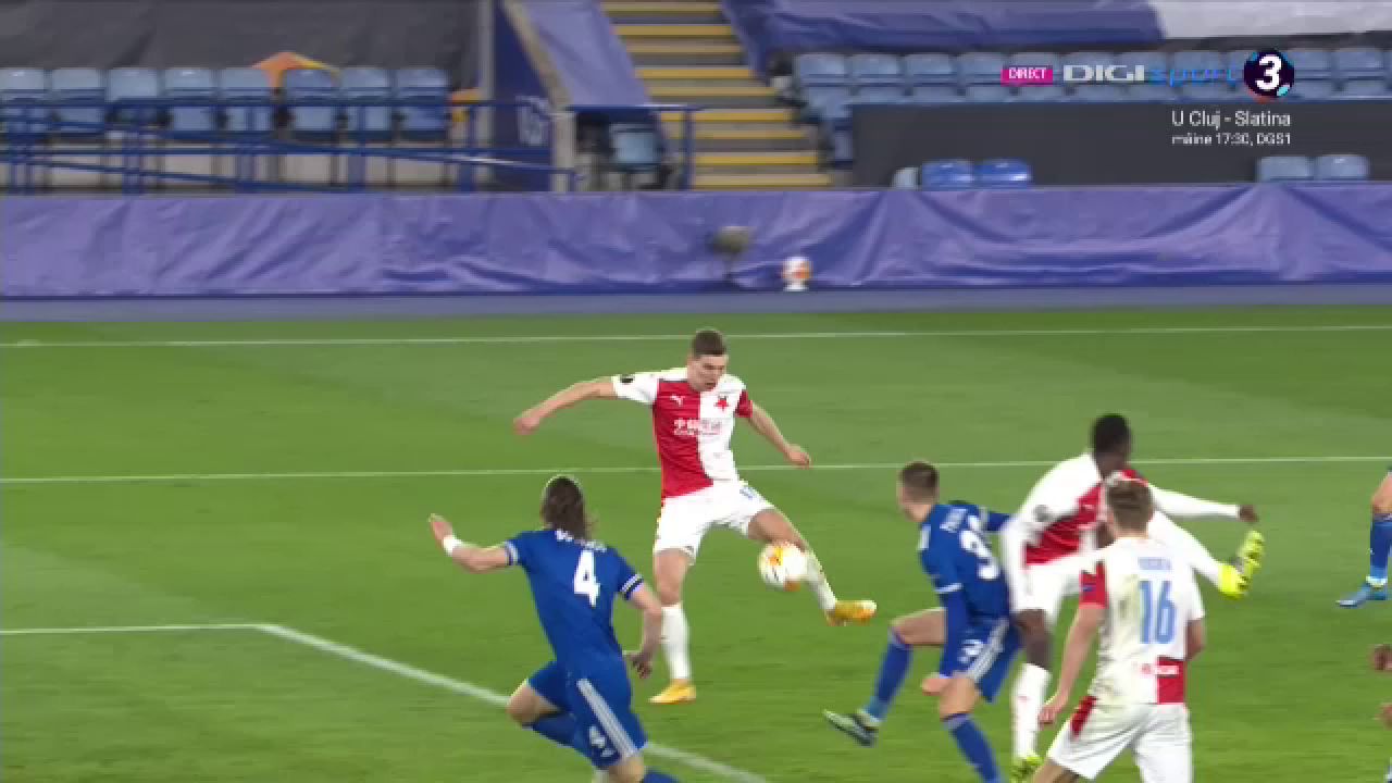 Pasa SUPERBA de gol pentru Stanciu! Slavia a dat lovitura in Anglia: a batut-o ACASA pe Leicester si merge in optimile Europa League_11