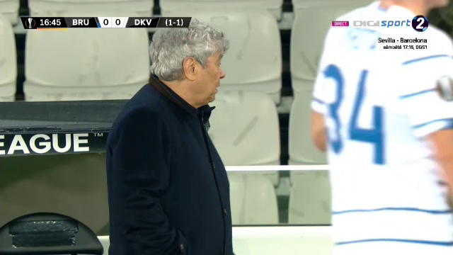 Performanta URIASA pentru Lucescu la Dinamo Kiev! S-a calificat in optimile Europa League dupa o super victorie cu Brugge