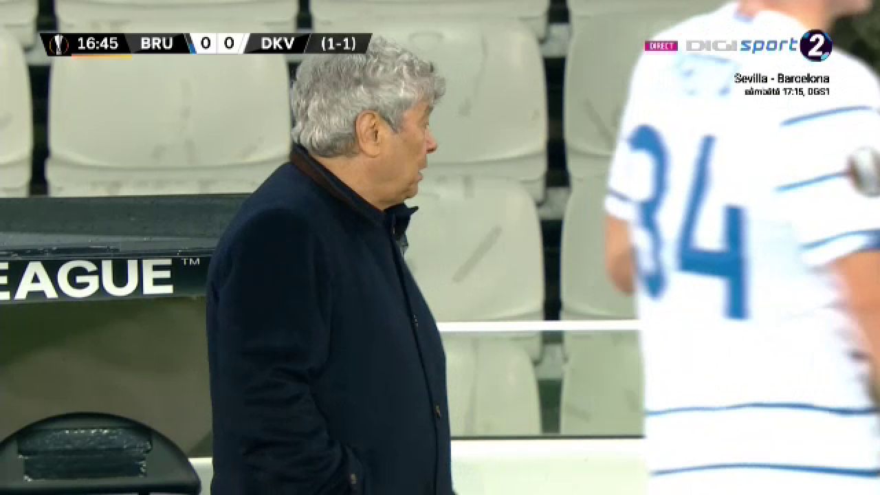 Performanta URIASA pentru Lucescu la Dinamo Kiev! S-a calificat in optimile Europa League dupa o super victorie cu Brugge_1
