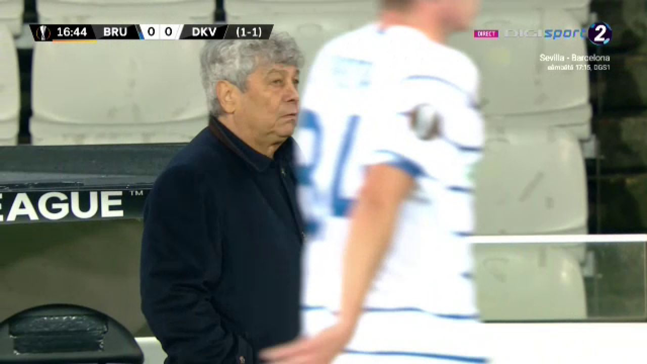 Performanta URIASA pentru Lucescu la Dinamo Kiev! S-a calificat in optimile Europa League dupa o super victorie cu Brugge_2