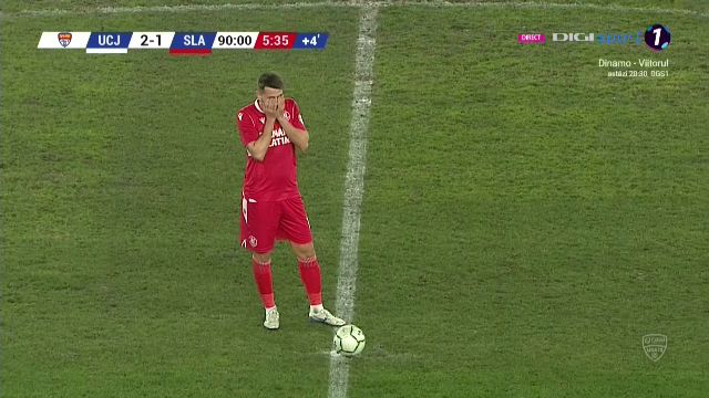 NEBUNIE in finalul meciului! U Cluj a dat gol la ultima faza si e pe loc de playoff! Enache a inceput sa planga! EXPLOZIE de bucurie: toata lumea de pe banca a intrat in teren_22