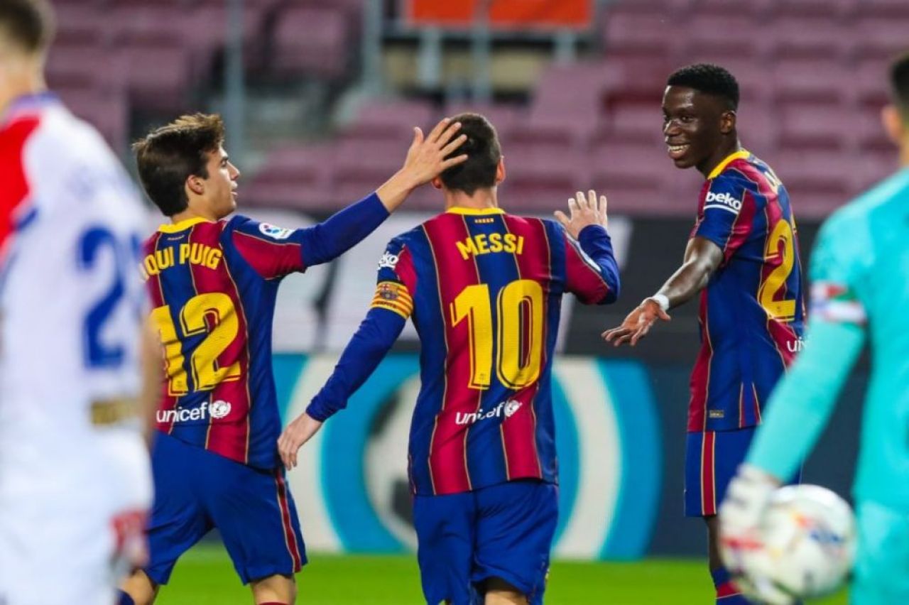 Reactia GENIALA a pustiului care i-a dat pasa de gol lui Messi in meciul cu Sevilla! Ce a postat pe internet dupa assist-ul pentru idolul sau_4