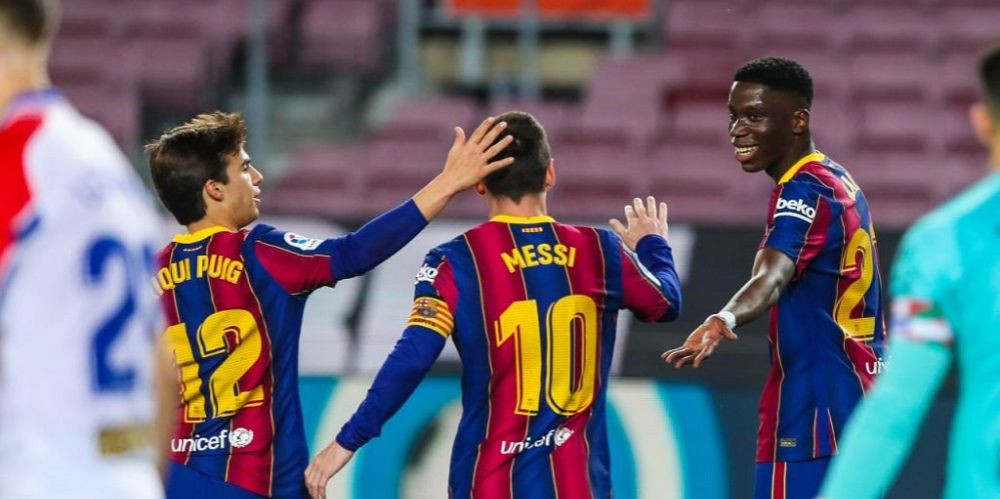 Reactia GENIALA a pustiului care i-a dat pasa de gol lui Messi in meciul cu Sevilla! Ce a postat pe internet dupa assist-ul pentru idolul sau_5