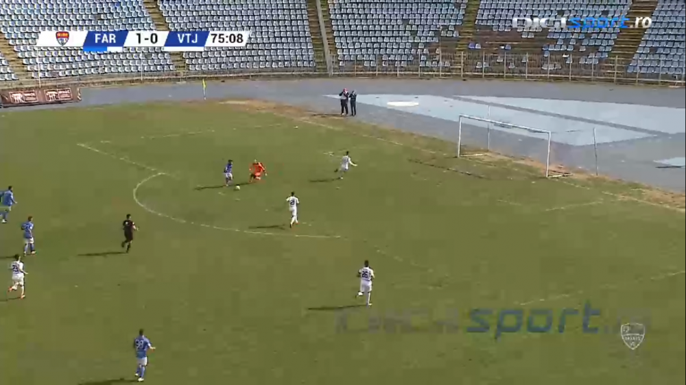 Nimeni nu poate explica asta! Faza care poate concura la ratarea anului vine din Liga 2! A driblat portarul si avea toata poarta goala! E INCREDIBIL unde a trimis mingea_16