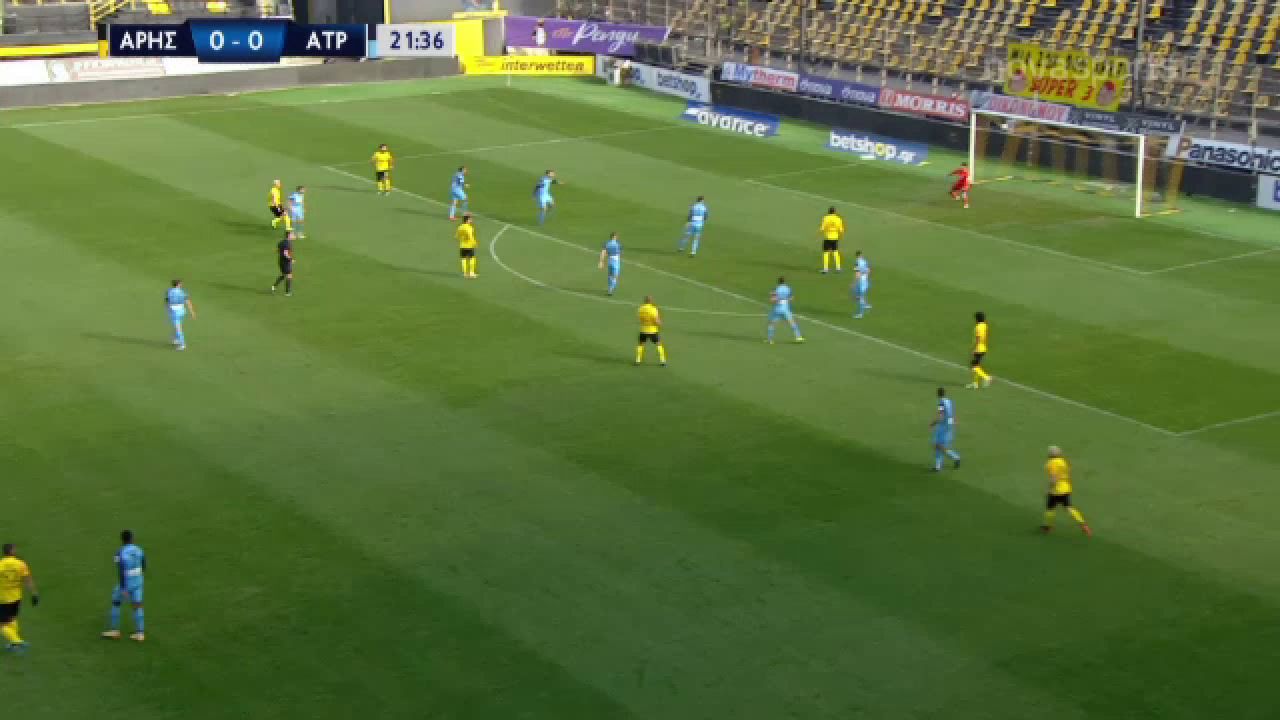Gol GALACTIC marcat de Cristi Ganea in Grecia! E faza care va face inconjurul lumii! Sut magnific in vinclul portii adverse_2