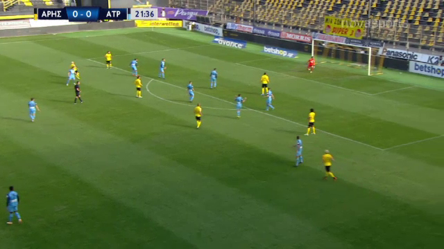 Gol GALACTIC marcat de Cristi Ganea in Grecia! E faza care va face inconjurul lumii! Sut magnific in vinclul portii adverse_4