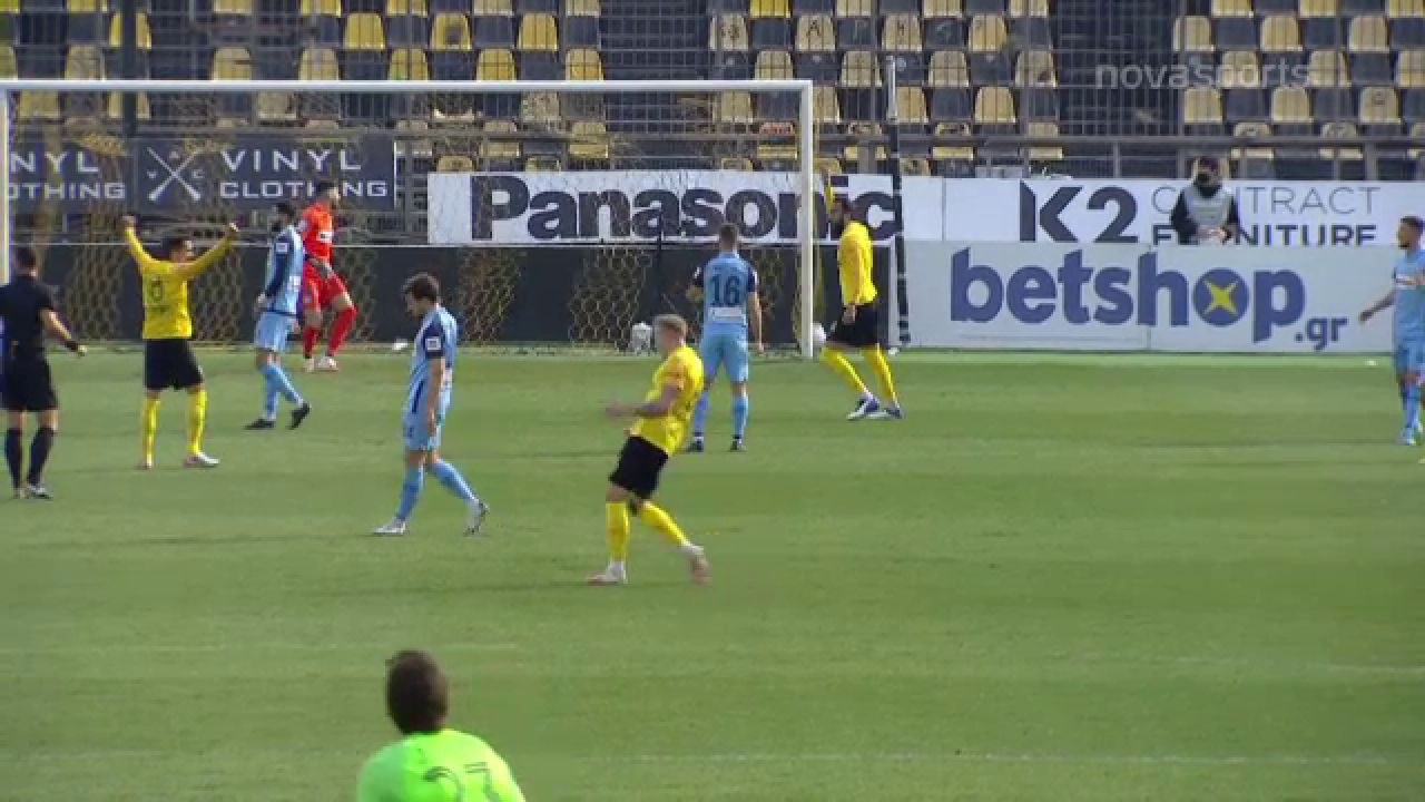 Gol GALACTIC marcat de Cristi Ganea in Grecia! E faza care va face inconjurul lumii! Sut magnific in vinclul portii adverse_10