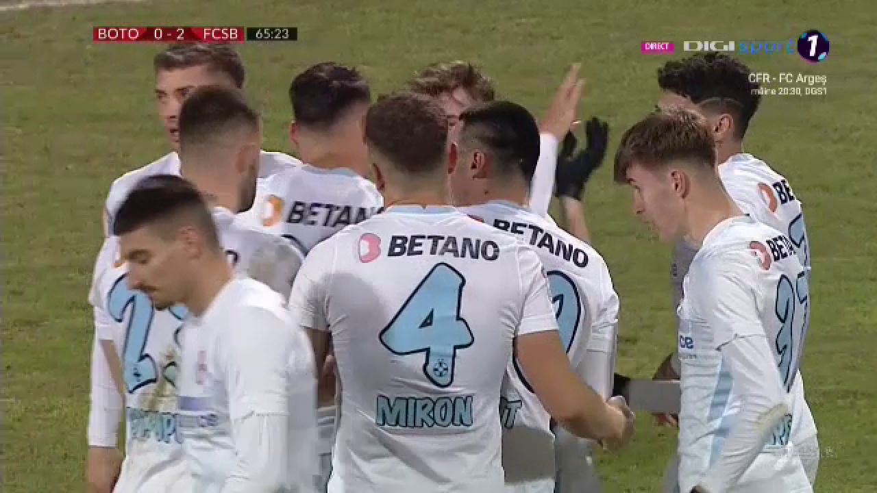 A venit cu RACHETA la el! Olaru, al 5-lea gol cu STANGUL in acest sezon, desi e piciorul lui mai slab! Cum a marcat cu Botosani_3