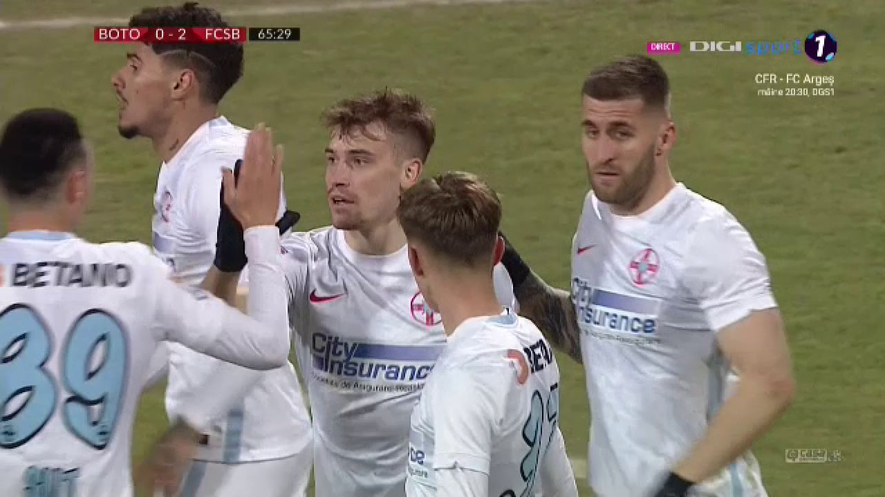 A venit cu RACHETA la el! Olaru, al 5-lea gol cu STANGUL in acest sezon, desi e piciorul lui mai slab! Cum a marcat cu Botosani_4