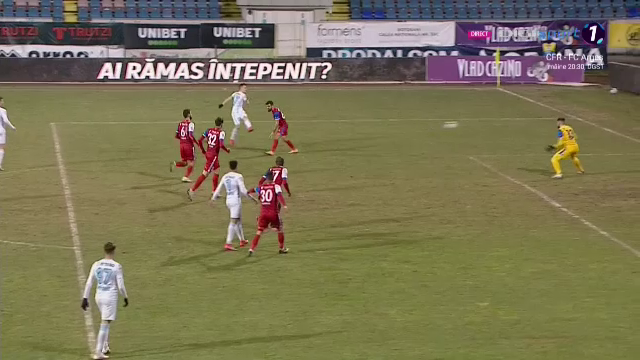A venit cu RACHETA la el! Olaru, al 5-lea gol cu STANGUL in acest sezon, desi e piciorul lui mai slab! Cum a marcat cu Botosani_7