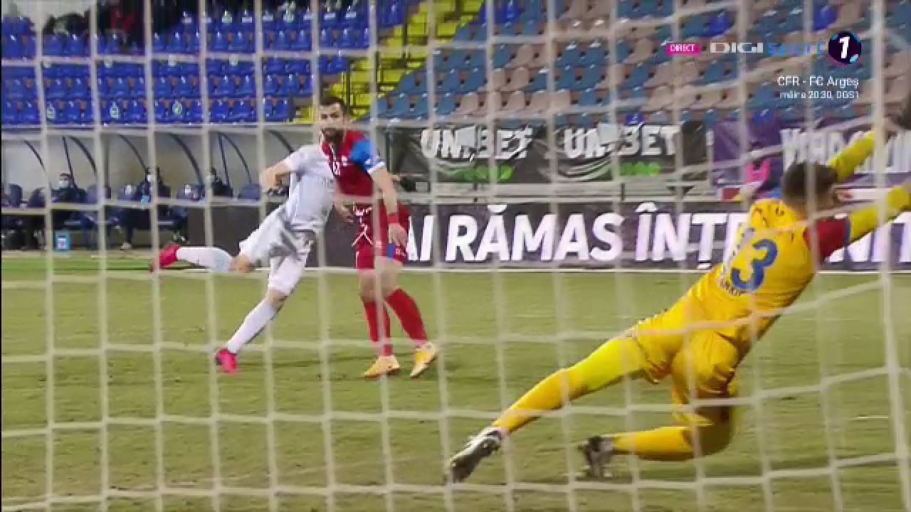 A venit cu RACHETA la el! Olaru, al 5-lea gol cu STANGUL in acest sezon, desi e piciorul lui mai slab! Cum a marcat cu Botosani_9