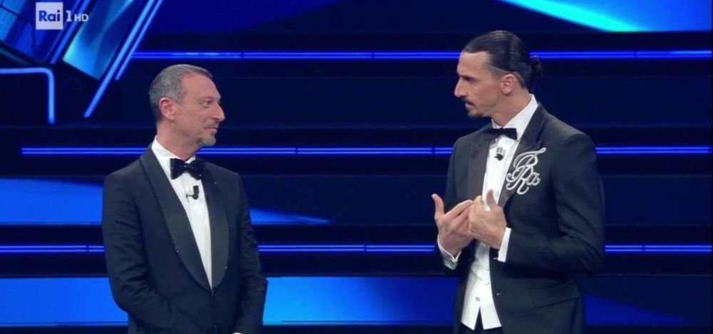 Aparitie FABULOASA a lui Zlatan la Sanremo! 