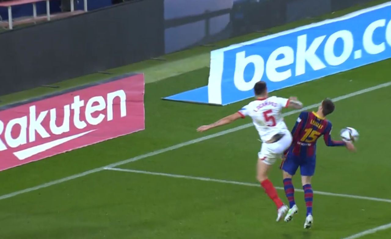 Barcelona, MECI EROIC in fata Sevillei: gol in minutul 90+4, penalty aparat Ter Stegen, gol GALACTIC Dembele! VAR a REFUZAT un penalty pentru Sevilla in prelungiri_2