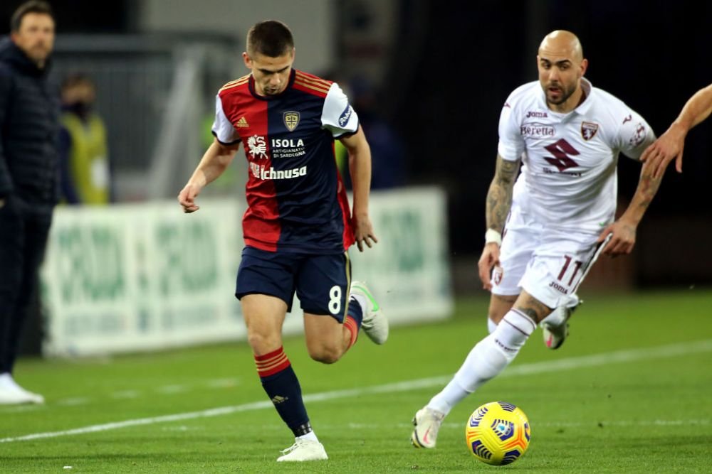 Razvan Marin, decisiv in victoria lui Cagliari de la Bologna! Ce au scris jurnalistii italieni dupa assist-ul romanului: 