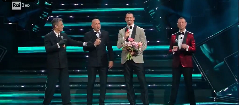 Zlatan a cantat cu Mihajlovic la Sanremo! Momentul fabulos la care se uita toata planeta! Ce au putut sa faca pe scena_3