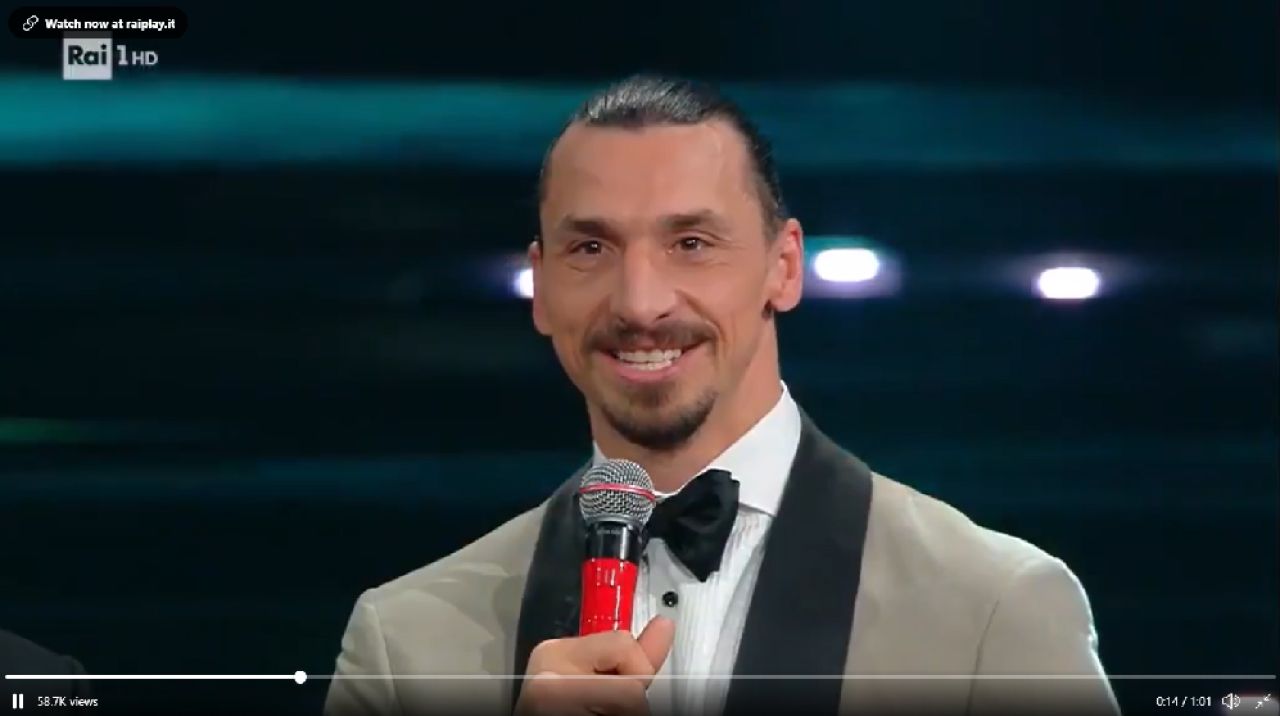 Zlatan a cantat cu Mihajlovic la Sanremo! Momentul fabulos la care se uita toata planeta! Ce au putut sa faca pe scena_4