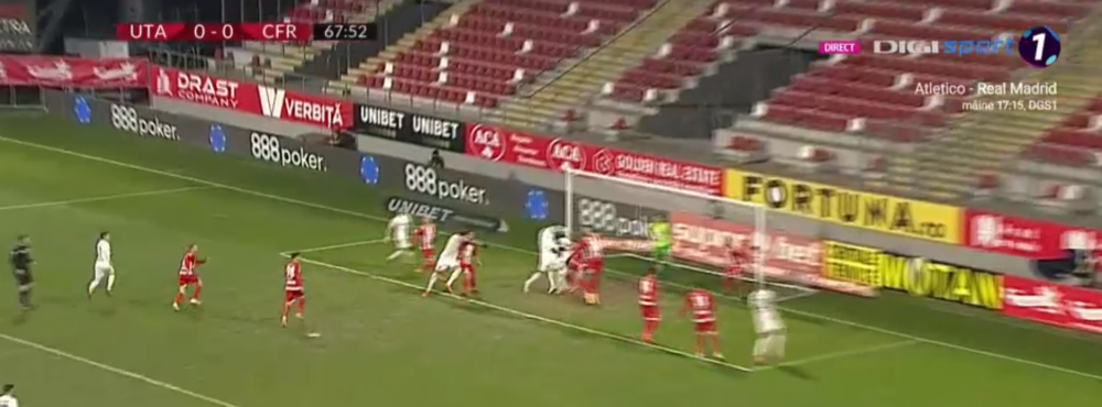 CFR Cluj castiga la Arad si trece pe primul loc in Liga 1 dupa golul marcat de Vinicius! AICI sunt fazele din UTA 0-1 CFR! Cum arata clasamentul_4