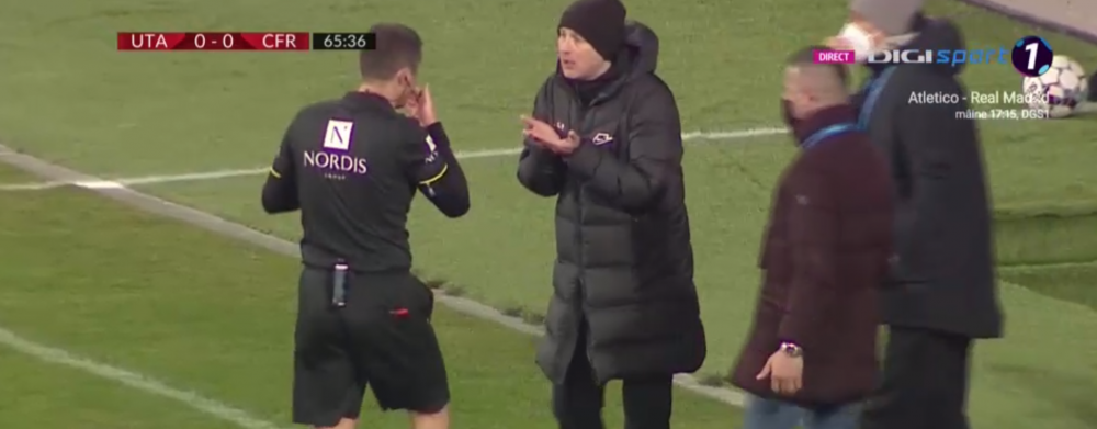 Asa ceva doar in Romania se poate vedea! Edi Iordanescu a facut o CRIZA DE NERVI dupa ce echipa sa nu a primit un CORNER si a fost eliminat! Care a fost justificarea arbitrului_2