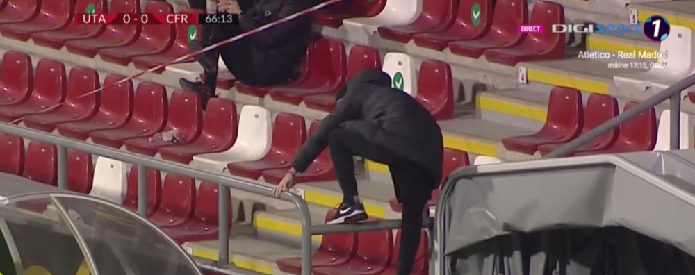 Asa ceva doar in Romania se poate vedea! Edi Iordanescu a facut o CRIZA DE NERVI dupa ce echipa sa nu a primit un CORNER si a fost eliminat! Care a fost justificarea arbitrului_6