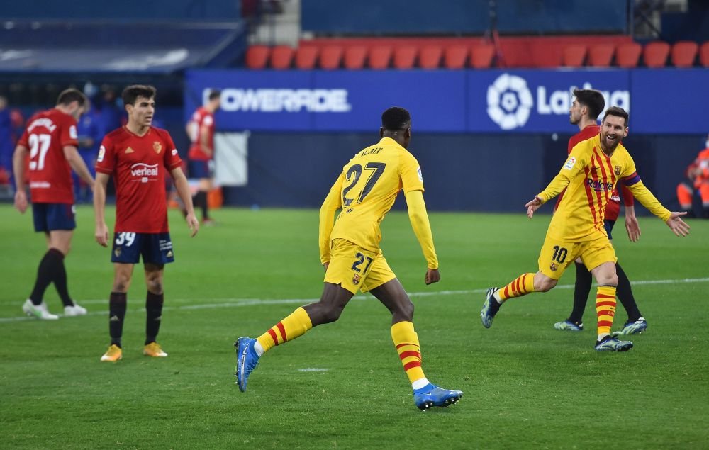 Barcelona ramane in lupta pentru titlu! Noul pusti-minune al catalanilor a inscris primul gol pentru echipa lui Koeman, Messi a dat doua pase decisive! AICI tot ce s-a intamplat in Osasuna 0-2 Barcelona_2