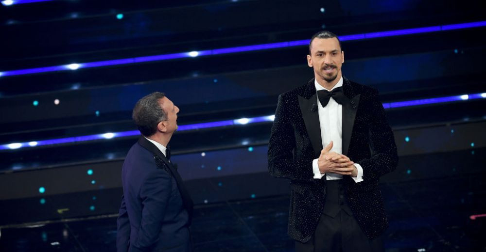 Ibrahimovic le-a INCHIS gura tuturor la Sanremo: Va spun tuturor: puteti fi Zlatan! Discursul cu care a emotionat planeta