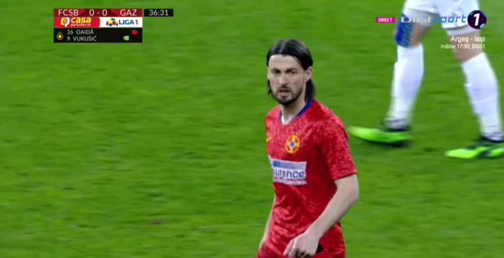 Inlocuitorul lui Coman n-a rezistat nicio repriza pe teren! Oaida n-a impresionat si a fost schimbat inainte de pauza cu Vukusic _5