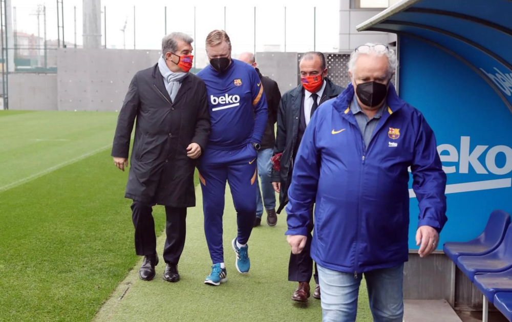 Laporta s-a dus in VESTIAR la Barcelona dupa ce a fost ales presedinte! Mesajul RAZBOINIC pentru returul cu PSG: 