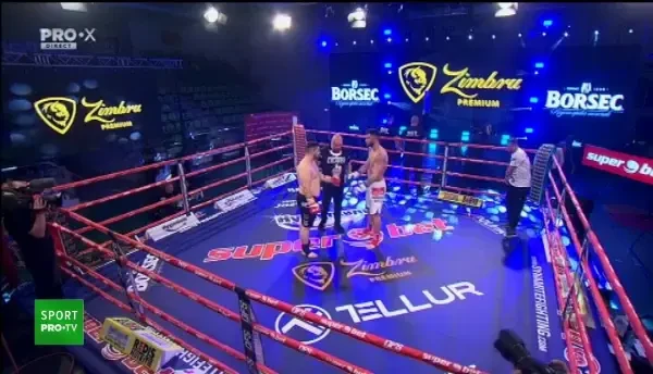 Ionut Iancu ii da KO lui Cosmin Mincu in prima repriza!