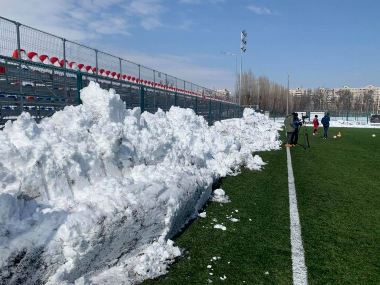 CSA Steaua, gata de RAZBOIUL cu FCSB 2! Cum arata terenul inainte de meciul de SOC cu echipa lui Becali _2