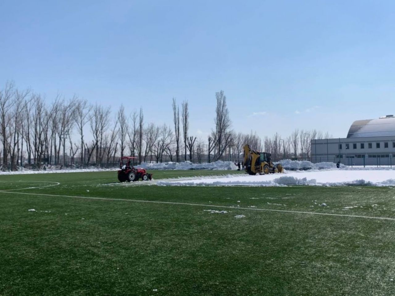 CSA Steaua, gata de RAZBOIUL cu FCSB 2! Cum arata terenul inainte de meciul de SOC cu echipa lui Becali _3