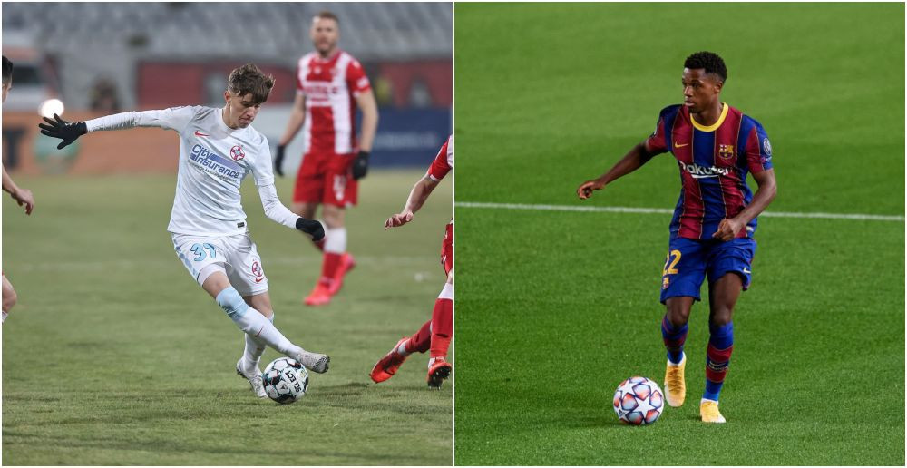 EXCLUSIV | Perlele Europei, in gradina lui Becali! :) Tavi Popescu va fi mai valoare decat Ansu Fati! Comparatie cu starurile Barcelonei: Il am pe un sfert de Messi!