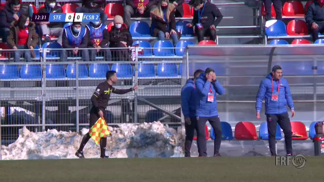 Decizie INCREDIBILA in Steaua - FCSB 2! Gol anulat pentru stelisti: mingea a fost SCOASA din poarta! Ce a decis arbitrul