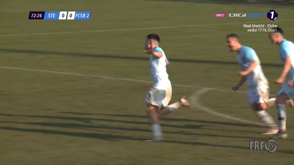 Final de COSMAR pentru FCSB 2! Steaua a EGALAT in prelungiri dupa ce Nedelcu a fost eliminat si ramane LIDER! Cum arata clasamentul din Liga 3! Aici ai tot ce s-a intamplat in Steaua 1-1 FCSB 2_14
