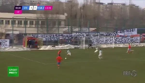 Steaua forteaza victoria! Sutul puternic trece putin peste poarta lui Tarnovanu