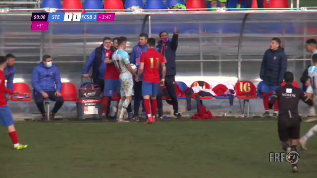Jucatorii de la Steaua si FCSB, la un pas de BATAIE GENERALA! Oprita si Soiledis au fost eliminati! Ce a putut sa se intample pe teren