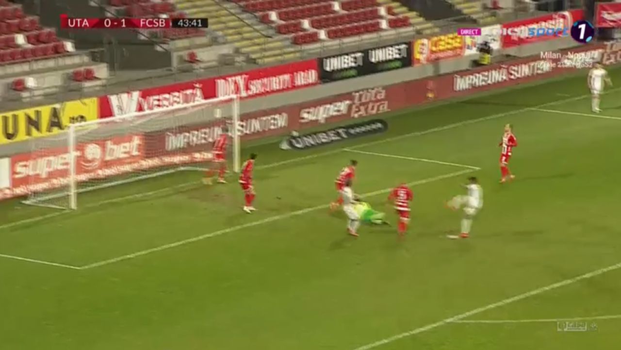 UTA Arad 0-1 FCSB | Au TREMURAT cu mitraliera in mana: tun dupa tun la poata adversa, dar FCSB a fost salvata de Vlad in final! AICI sunt fazele meciului _3