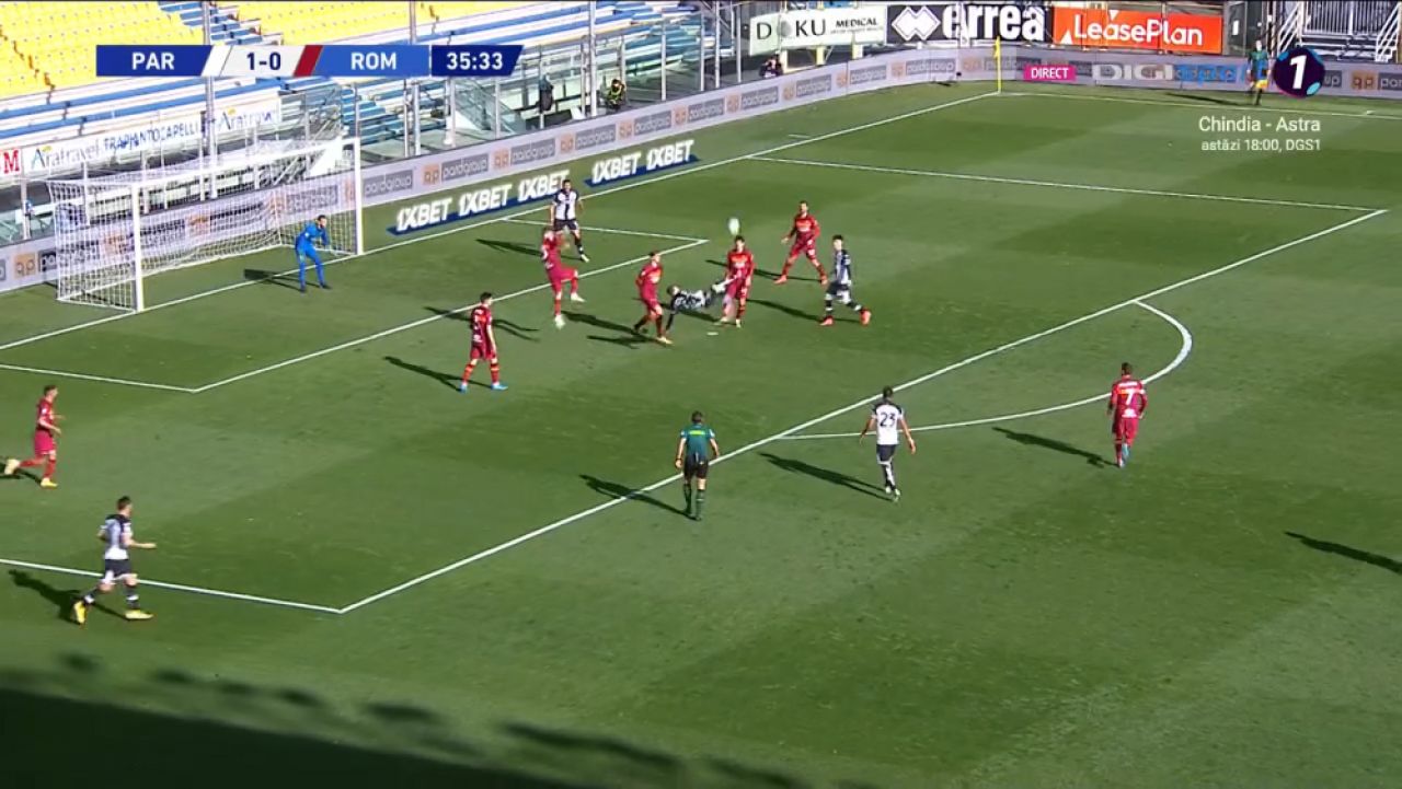 Parma 2-0 AS Roma | Mihaila si Man, TEROARE pentru Roma! Mihaila a dat gol din pasa lui Man! Ratari URIASE, curse FARA SOLUTIE pentru Roma! AICI ai tot ce au facut romanii_7