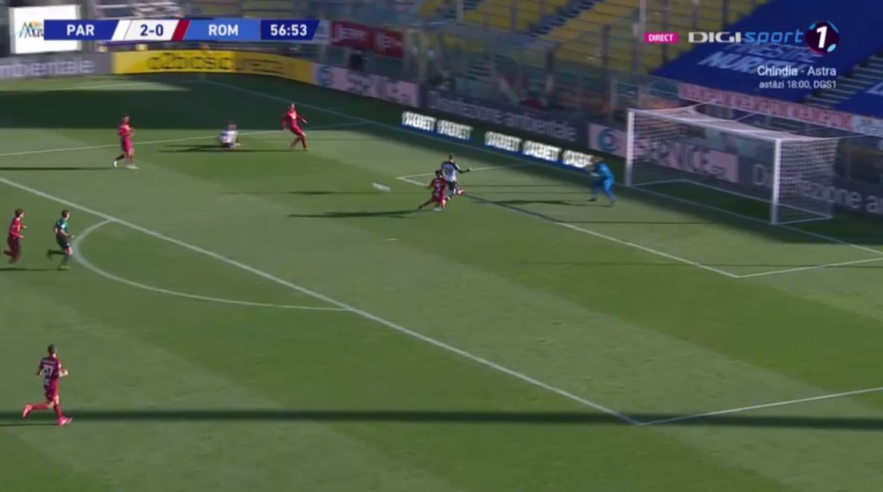 Parma 2-0 AS Roma | Mihaila si Man, TEROARE pentru Roma! Mihaila a dat gol din pasa lui Man! Ratari URIASE, curse FARA SOLUTIE pentru Roma! AICI ai tot ce au facut romanii_10