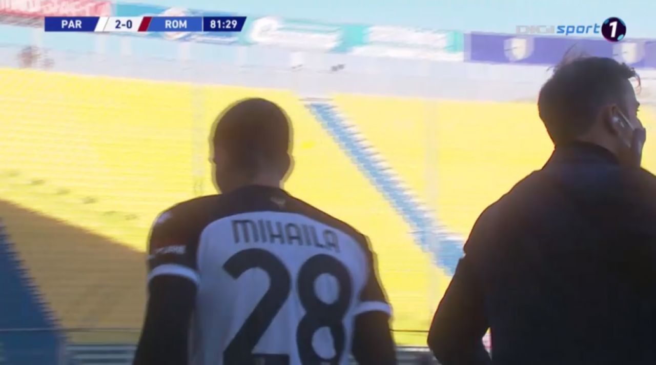 Parma 2-0 AS Roma | Mihaila si Man, TEROARE pentru Roma! Mihaila a dat gol din pasa lui Man! Ratari URIASE, curse FARA SOLUTIE pentru Roma! AICI ai tot ce au facut romanii_12