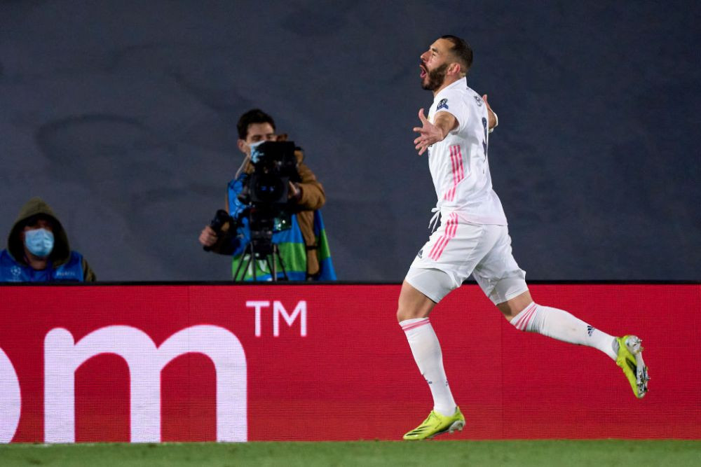 Benzema, alaturi de COLOSII fotbalului dupa golul cu Atalanta! Atacantul francez a intrat in ISTORIA Champions League