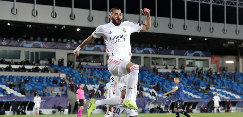 Benzema, alaturi de COLOSII fotbalului dupa golul cu Atalanta! Atacantul francez a intrat in ISTORIA Champions League_3