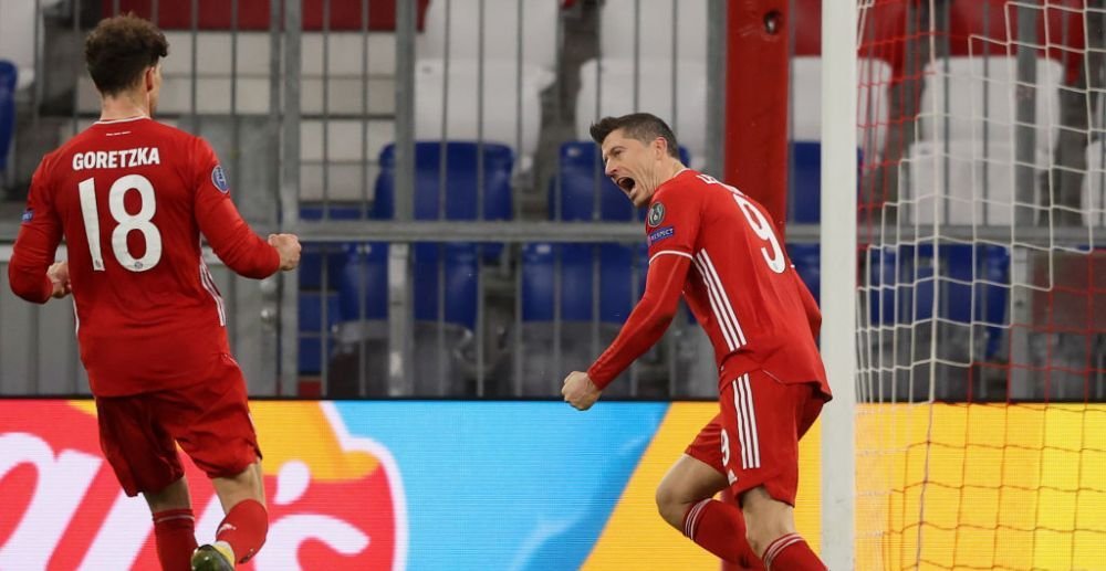 Lewandowski, langa colosii Ronaldo si Messi! Cifrele INCREDIBILE ale golgheterului lui Bayern in fazele eliminatorii ale Champions League_2