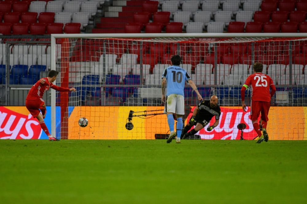 Lewandowski, langa colosii Ronaldo si Messi! Cifrele INCREDIBILE ale golgheterului lui Bayern in fazele eliminatorii ale Champions League_4