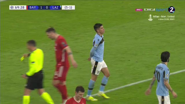 A incercat sa-l pacaleasca pe Istvan Kovacs la Bayern - Lazio! Romanul s-a enervat si a reactionat imediat! Ce decizie a luat_9