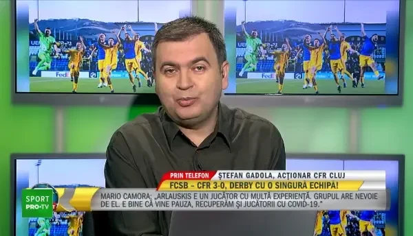 EXCLUSIV | "Si FCSB a jucat in 10, Vlad nu a avut ce sa apere!" Actionarul CFR-ului recunoaste superioritatea jucatorilor lui Petrea