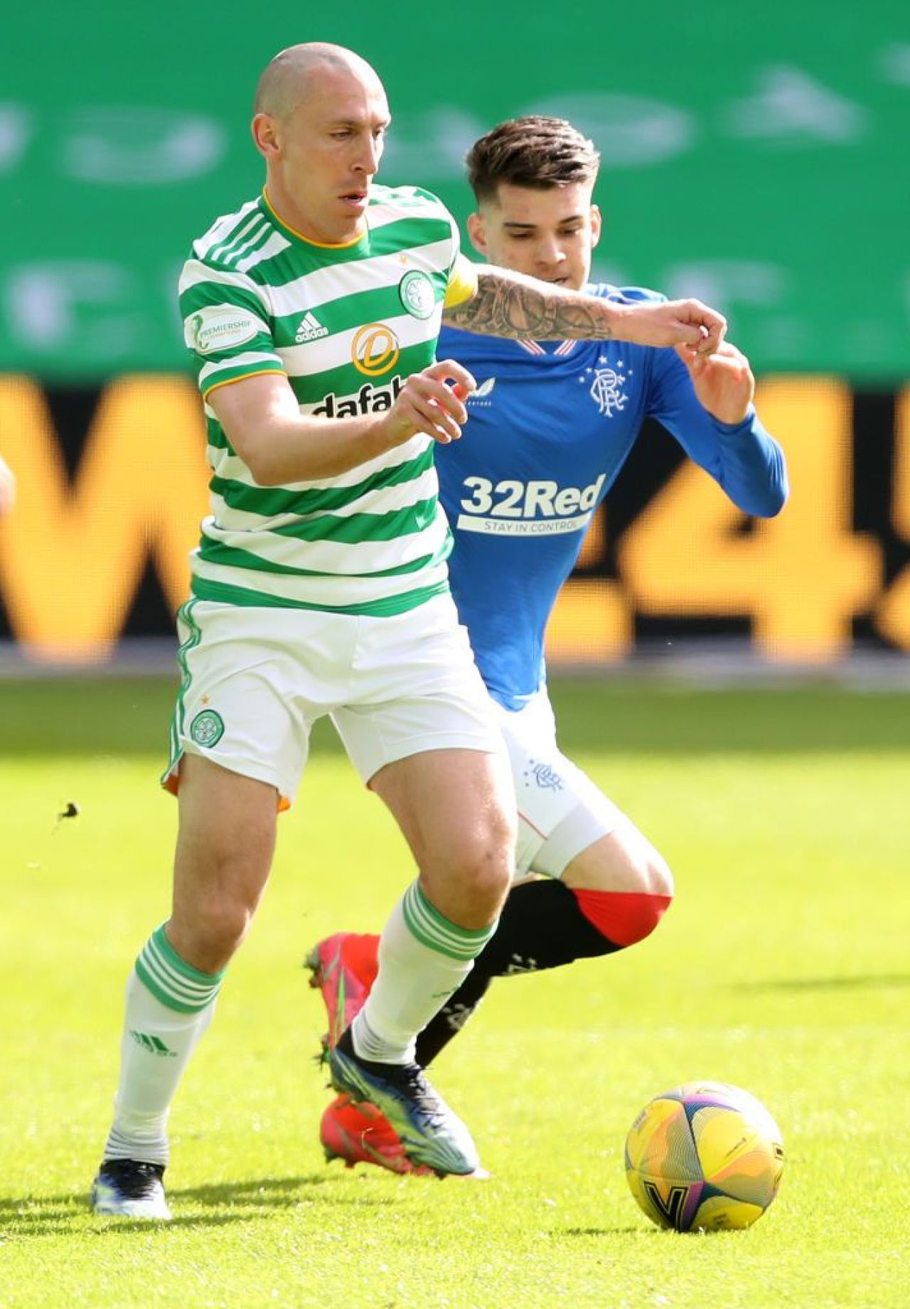 Ianis Hagi nu a stralucit in derby-ul cu Celtic!