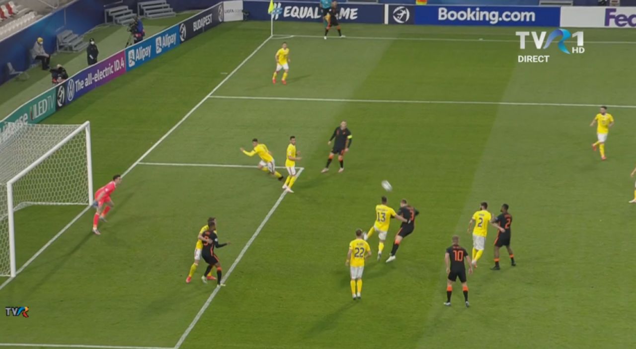 ROMANIA 1-1 OLANDA | Copiii lui Mutu, EGALI cu milionarii Olandei! Ciobanu a dat un gol FANTASTIC, Pascanu a trecut pe langa un gol ISTORIC! AICI ai toate fazele VIDEO_14